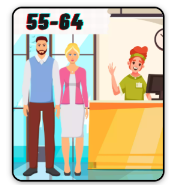 55-64